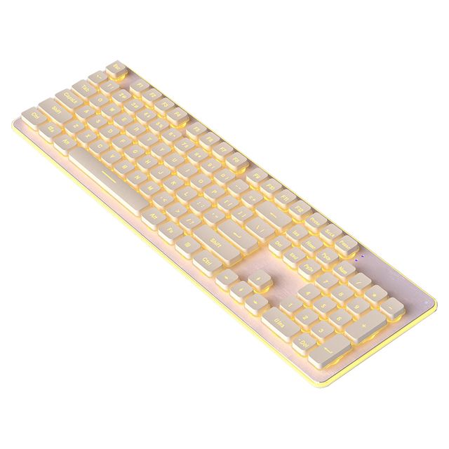 Hot Sale Wireless 104 Keys Ergonomic Mechanical Keyboard With Bracket Keyboard Portable Waterproof Keyboard