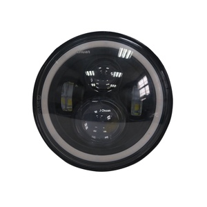 Phare LED pour voiture et moto <span class=keywords><strong>KB</strong></span>-5421 D104 7 pouces Wrangler 12V 6000K Super lumineux Faisceau haut/bas Étanche <span class=keywords><strong>4000</strong></span> Lumens 70W Neuf - Product Image 1