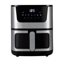 Nueva Freidora de Aire Inteligente 2026 de 5L, Gran Capacidad, Acero Inoxidable, Saludable, Sin Aceite, para Cocina