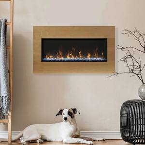 Humidificador de <span class=keywords><strong>chimenea</strong></span> eléctrico con mando a distancia 42 '/50'/60 '/65'/72 'llama decorativa de inserción de acero para <span class=keywords><strong>casa</strong></span> francesa en inglés - Product Image 3