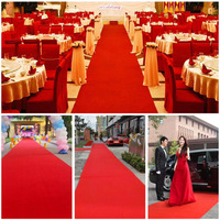Tapis Rouge pour Mariages, Scènes, Événements Commerciaux – Moquettes de Vente Chaude pour Mariages en Extérieur, Tapis Rouge d'Hôtel avec Dos Antidérapant