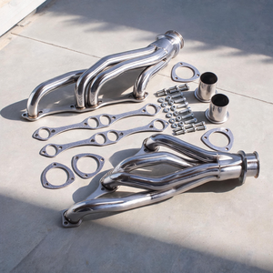 Tuyau d'échappement LK Performance pour <span class=keywords><strong>Chevrolet</strong></span> SBC V8 Camaro Corvette C10, système de collecteur haute performance - Product Image 6