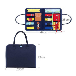 Guolely Busy Board Montessori <strong>Toy</strong> Plastic Wood Felt <strong>Travel</strong> <strong>Toy</strong> <strong>for</strong> <strong>1</strong>+ <strong>Year</strong> <strong>Old</strong> Boys &amp; Girls Perfect Gift - Product Image 5