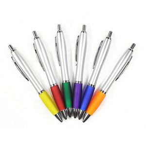 ปากกาลูกลื่นจีน เครื่องเขียนแบบคลิก OEM ปากกาลูกลื่นพลาสติกราคาถูกสำหรับโปรโมชั่น รับทำโลโก้ตามสั่ง - Product Image 3