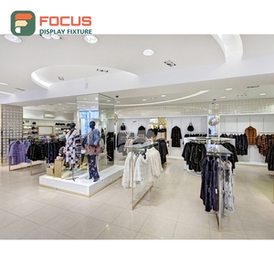 Sustainable Retail Outlet Aluminum Display Showcase Concept Design Franchise Clothing Store - Product Image 4