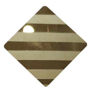 Custom Pattern Embossed 304 Stainless Steel Sheet <b>PVC</b> Film Covered Base Plate for Mall Interior Decoration - Product Image 3