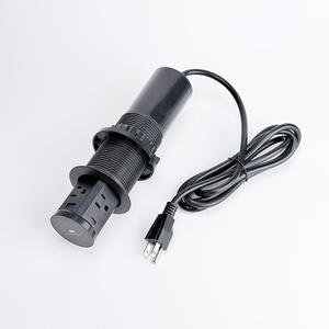 Enchufe <span class=keywords><strong>de</strong></span> Corriente para Mesa <span class=keywords><strong>de</strong></span> Cocina Personalizado, Enchufe Emergente Neumático con Orificio <span class=keywords><strong>de</strong></span> 60 mm, Enchufe Emergente para Escritorio, Cargador Inalámbrico <span class=keywords><strong>de</strong></span> 15 W - Product Image 6