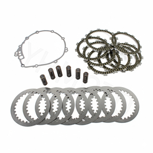 Kit de plaques de friction d'embrayage, ressort de séparation et joint pour moto Yamaha YZF R6 R6S <span class=keywords><strong>FZ6</strong></span> <span class=keywords><strong>2003</strong></span> - 2009 - Product Image 2