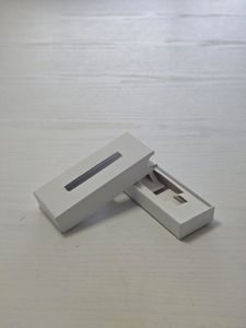 Boîte d'emballage en carton coulissante rectangulaire de haute qualité, résistante aux enfants, personnalisée, avec fenêtre, pour cartouches en gros - Product Image 1