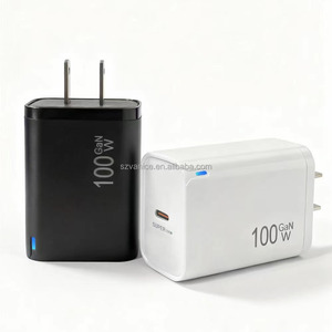 Chargeur USB-C PD GaN 100W avec prise EU US UK, adaptateur de <span class=keywords><strong>charge</strong></span> rapide USB Type C 100W pour téléphone portable <span class=keywords><strong>Samsung</strong></span>/Xiaomi, <span class=keywords><strong>charge</strong></span> rapide - Product Image 2