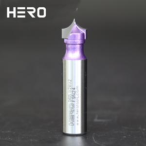 Anh Hùng Carbide Tipped rắn <span class=keywords><strong>TCT</strong></span> <span class=keywords><strong>CNC</strong></span> <span class=keywords><strong>Router</strong></span> bits phay Cutter với 3 sáo cho MDF và playwood - Product Image 4