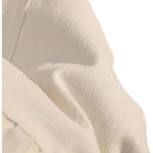 Jupe courte décontractée taille haute pour femme, coupe trapèze, en jean blanc, asymétrique à volants, anti-exposition, collection Printemps-Été - Product Image 5