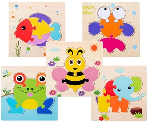 Đồ Chơi Xếp Hình Bằng Gỗ Bảng 3D 18 Kiểu Đồ Chơi Giáo Dục Montessori Cho Trẻ Mẫu Giáo - Product Image 2