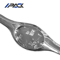 Pièces automobiles IPK, calandre de pare-chocs IPK-TY-01463 pour Toyota Corolla berline 4 portes 2002-2006, calandre avec logo, fabrication chinoise, vente en promotion