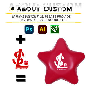 ลูกบอลบีบคลายเครียดรูปดาวทำจากโฟม PU พร้อมโลโก้แบบกำหนดเอง ข้อความสร้างแรงบันดาลใจส่วนตัว ของเล่นบอลดาวคลายเครียดสำหรับของขวัญส่งเสริมการขาย - Product Image 2