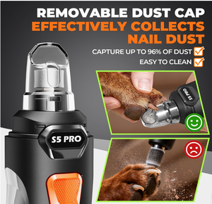 Cortauñas Recargable <span class=keywords><strong>para</strong></span> Mascotas y Cortauñas Resistente <span class=keywords><strong>para</strong></span> <span class=keywords><strong>Perros</strong></span>, Kit Profesional <span class=keywords><strong>de</strong></span> Aseo - Product Image 4