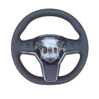 2010-2023 Performance Volant en cuir noir 1490214 pour Tesla Model 3 /Y
