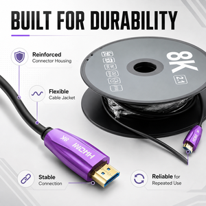 <span class=keywords><strong>สาย</strong></span> HDMI 2.1 AOC ความเร็วสูงพิเศษ 48Gbps รองรับ EARC HDR <span class=keywords><strong>10</strong></span> สำหรับส่งสัญญาณภาพและเสียง ระยะ 20 เมตร จากผู้ผลิตโดยตรง ขายส่งจำนวนมาก - Product Image 3