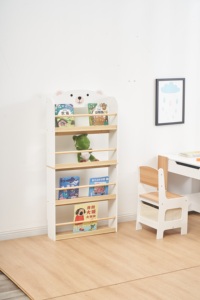 Libreria in Legno <span class=keywords><strong>per</strong></span> Bambini Toffy & Friends, Scaffale <span class=keywords><strong>per</strong></span> Riviste, Colore Unico - Product Image 2