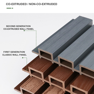 Factory Price Exterior WPC Co-Extrusion Wall / <b>Ceiling</b> Panel Outdoor Wood <b>Plastic</b> Composite Wall <b>Cladding</b> - Product Image 2