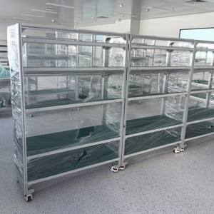 Libei Scaffale Espositivo Fai-da-te in Lega di Alluminio con Profili, per Garage, Negozio, Supermercato, Armadio, Stand Fieristico, Promozione - Product Image 5