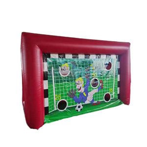 <span class=keywords><strong>But</strong></span> de football <span class=keywords><strong>gonflable</strong></span> portable personnalisable pour le poteau de cible de tir de football en fusillade avec porte pour les fêtes et les événements - Product Image 5