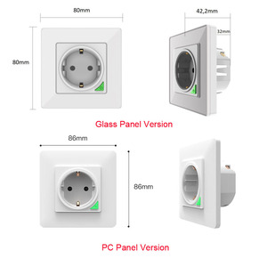 Wifi Không Dây Châu Âu Phổ Điều Khiển Từ Xa Điện Ổ Cắm Tường Với Bộ Sạc Usb Cho Làm Việc Nhà Thông Minh Với Alexa - Product Image 3