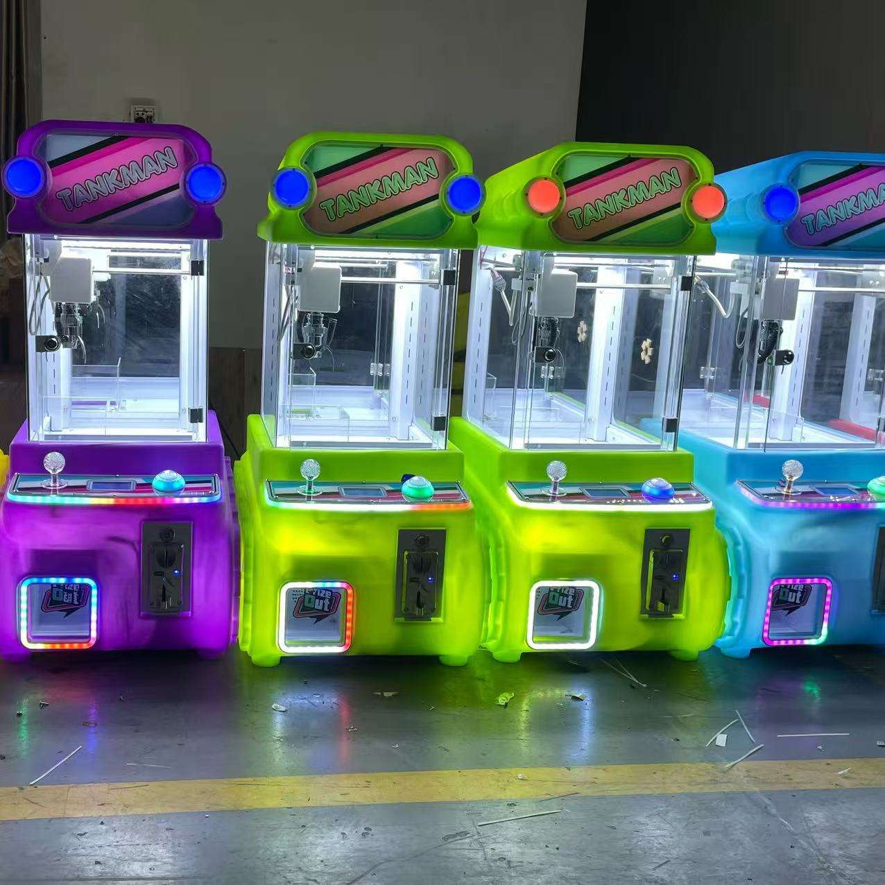 Doll machine without display screen