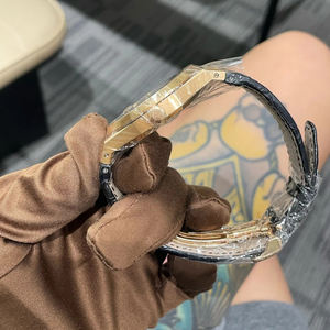 Montre pour homme de style designer, mécanique complexe à cadran ajouré, étanche, de qualité supérieure, montre de luxe - Product Image 4