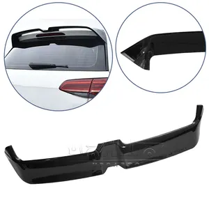 Accessoires automobiles de qualité supérieure, aileron arrière en fibre de carbone ABS pour VW <span class=keywords><strong>Golf</strong></span> <span class=keywords><strong>7</strong></span> <span class=keywords><strong>7</strong></span>.5 MK7 MK7.5 <span class=keywords><strong>R</strong></span>-Line 2012-2020 - Product Image 1