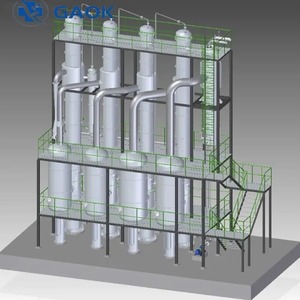 Évaporateur à film montant et descendant tri-éffet en acier inoxydable personnalisé pour la production de gélatine - Product Image 6