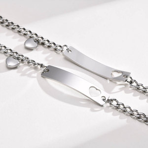 Bracelet et jonc ajustables en acier inoxydable 316L plaqué or 14K 18K, étanches et anti-ternissement, pour femme - Product Image 5