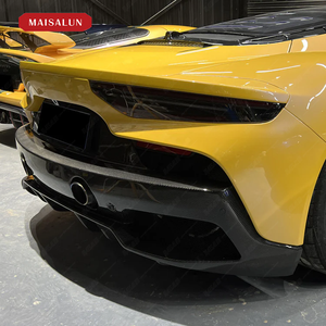 Kit de carrocería de precios de fábrica para <span class=keywords><strong>Maserati</strong></span> MC20 2020-IN estilo OEM fibra de carbono seca con labio delantero difusor trasero faldones laterales Spoiler - Product Image 4