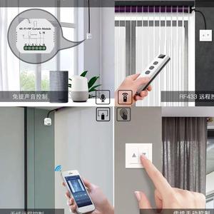 Controlador Automático de Persianas Motorizadas PARA EL Hogar Inteligente, Control Remoto, Tuya, Alexa, <span class=keywords><strong>Google</strong></span>, Abridor de Motor - Product Image 4