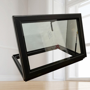 Ventana de <span class=keywords><strong>techo</strong></span> de aluminio inteligente-<span class=keywords><strong>Tragaluz</strong></span> de vidrio retráctil con control remoto para techos planos y en ángulo - Product Image 3