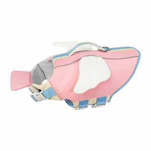 Giubbotto salvagente cane Ripstop regolabile giubbotto salvagente cane per il nuoto con strisce riflettenti maniglia di salvataggio - Product Image 2