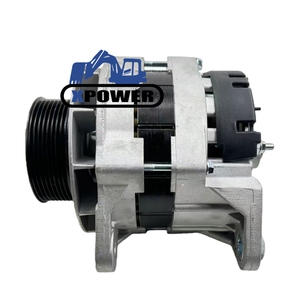 Alternador XPower DB58 DH130 DH150 DH220-5 DH400-5 2502-6011 2502-9007 Nuevo Rojo con 6 Meses de Garantía para Excavadora de Cadenas - Product Image 1