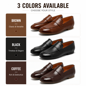<span class=keywords><strong>Mocasines</strong></span> Clásicos para <span class=keywords><strong>Mujer</strong></span>, Zapatos Casuales <span class=keywords><strong>de</strong></span> <span class=keywords><strong>Vestir</strong></span> <span class=keywords><strong>de</strong></span> Cuero <span class=keywords><strong>de</strong></span> Grano Entero, Sin Cordones - Product Image 5