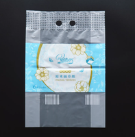 Rouleau de film laminé en plastique imprimé personnalisé papier hygiénique sac d'emballage en plastique pe