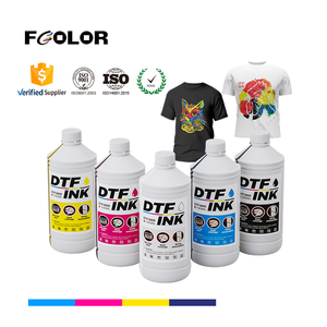 Encre pour imprimante à jet d'encre FCOLOR, encre textile pigmentée pour t-shirt, cinq couleurs, encre pour imprimante DTF, film pour imprimante, encre pour Epson L8050 Xp600 4720 I3200 - Product Image 1