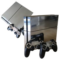 Peaux en vinyle pour manette de jeu PS4 Playstation 4, autocollant pour console et manettes Sony PS4, 2 joysticks, accessoires