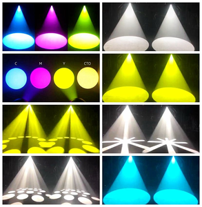 Projecteur de scène LED 400W 3IN1+CTO+CMY+ZOOM à tête mobile avec contrôle <span class=keywords><strong>DMX</strong></span> pour événements, clubs, DJ, bars, mariages, discothèques, théâtres - Product Image 2