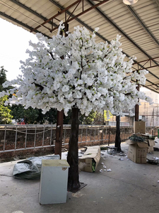 Arbre de <span class=keywords><strong>cerisier</strong></span> simulé de 4,5 m de hauteur, écologique, durable, arbre artificiel en plastique, <span class=keywords><strong>faux</strong></span> arbre, hôtel, mariage, centre commercial, marque Jumei - Product Image 3