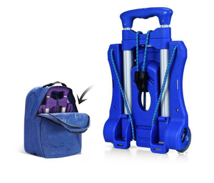 Chariot à main en aluminium pour l'achat de bagages de légumes, chariot pliable portable, petit chariot de <span class=keywords><strong>remorque</strong></span> - Product Image 6