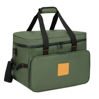 Bolsa de Viaje Profesional para Mascotas con Divisores Extraíbles, Estuche Impermeable de 3 Piezas para Equipo Canino para Camping ISO9001