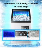 Machine à glace automatique industrielle électrique commerciale Portable à bas prix pour usage domestique et professionnel, marque privée