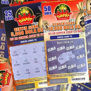 Impresión Rápida, Entrega Inmediata, Tarjeta de Lotería Personalizada con Diseño Rojo y Negro, Tema de Números Ganadores, Boletos de Lotería para Rascar - Product Image 6