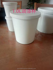 Gobelet mélangeur jetable résistant aux produits chimiques 0,5-5L avec couvercle, échelle graduée et poignée, pour pulvérisation de <span class=keywords><strong>peinture</strong></span> automobile et marine, gris - Product Image 4