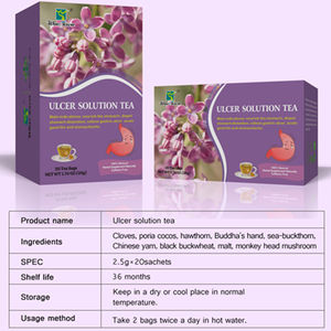 Wins Town 20 sachets de thé pour soulager les maux d'estomac, nourrir l'estomac, éliminer les ballonnements, traiter les ulcères gastriques et la gastrite aiguë - Product Image 5