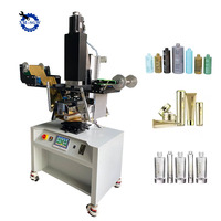 Imprimante d'aluminium en relief de Logo en cuir doré de haute qualité Machine d'estampage à chaud numérique automatique pour bouteille en verre